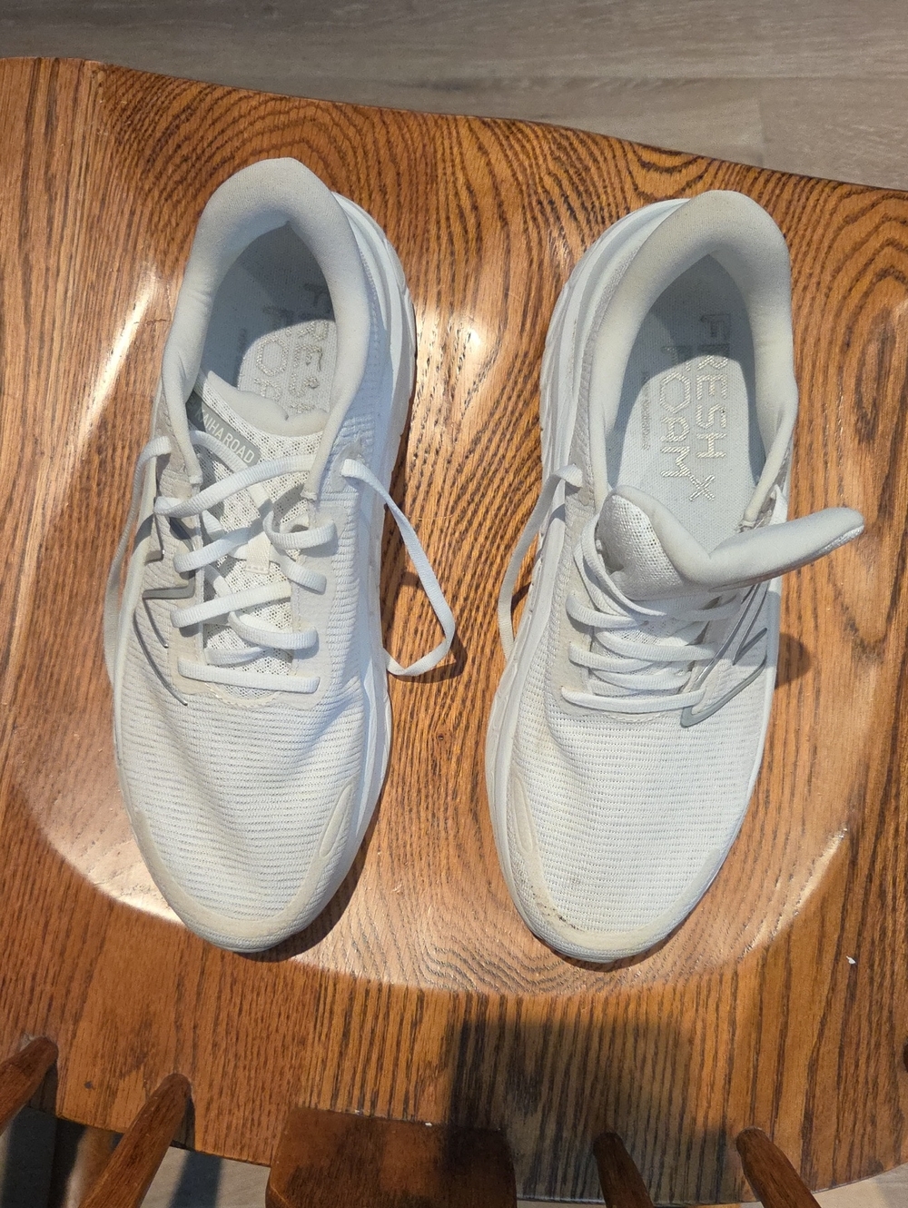 New Balance Woman's White Fresh Foam Sneakers